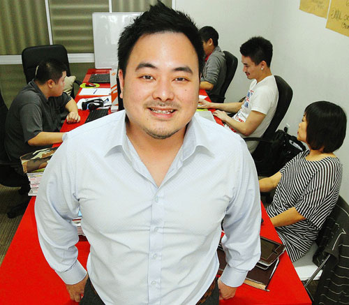 Determination and a lot of hard work took Sherman Foo from selling VCDs to heading his own company