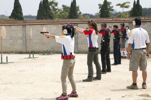Firearm training would be part and parcel of the whole EADC programme.