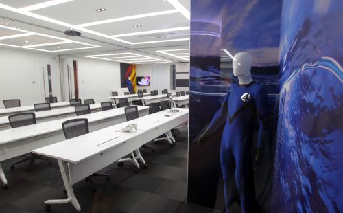 The Fantastic Four meeting room.